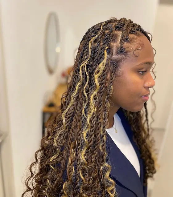 Island Twists / Vanilles avec Boucles