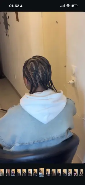 Design cheveux naturel femme Stitch 